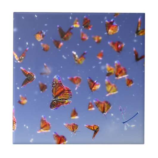 夏のファンタジア装飾タイル/五徳 タイル (正面)