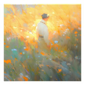 夏のフィールドアニメ印象主義 フォトプリント            (正面)