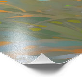 夏のフィールドアニメ印象主義 フォトプリント            (角)