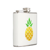 夏のフォイルパーソナライズされた金ゴールド幾何学的パイナップル。 フラスク (右)