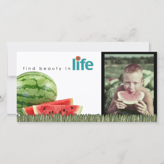 夏のフォトカード (正面)