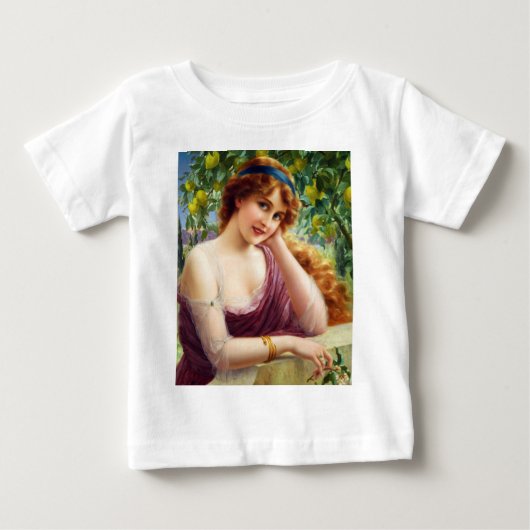 夏のフォールン女神 ベビーTシャツ (正面)
