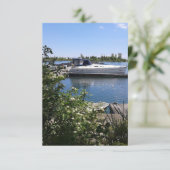 夏のフラットカードでオンタリオ湖にボート (スタンド正面)