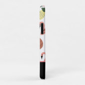 夏のフラミンゴ手描きドードル Case-Mate iPhoneケース (裏面/右)