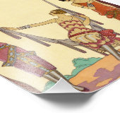 夏のフランスアールデコ フォトプリント            (角)