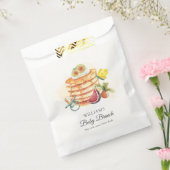 夏のフルーツパンケーキおしゃぶりブランチ赤ちゃんシャワー フェイバーバッグ (封をした状態)