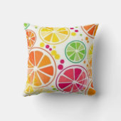 夏のフルーツ色枕 クッション (裏面)