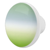 夏のフレッシュグラデカッコいいィエントブルーグラデーショングリーン セラミックノブ (右)