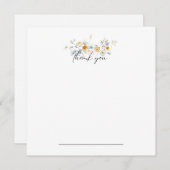 夏のフローラサンキューノーテカード サンキューカード (正面/裏面)