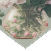 夏のフローラテーマとヴィンテージ テーブルクロス (アングル)