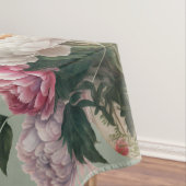 夏のフローラテーマとヴィンテージ テーブルクロス