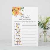 夏のフローラブライダルシャワー絵文字ゲーム (スタンド正面)