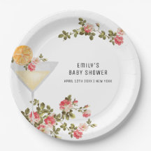 夏のフローラブランチのシャンパンベビーシャワー