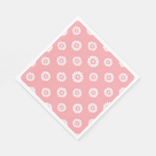 夏のフローラランチョンナプキンズ – 50ct, 3-Ply スタンダードランチョンナプキン (角)