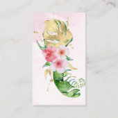 夏のフローラ本ベビー エンクロージャーカード (裏面)