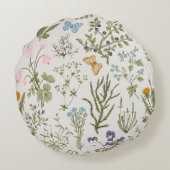 夏のフローラ ラウンドクッション (裏面)