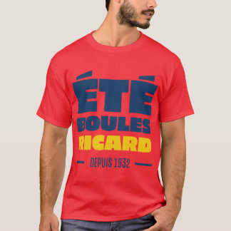 夏のブール・リカール友達 Tシャツ