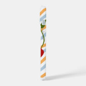 夏のプリントデザインのiPhoneケース iPhone 15ケース (左側面)