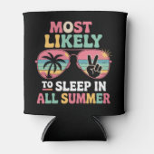 夏のプレゼントの中で最も眠りそうな先生 缶クーラー (正面)