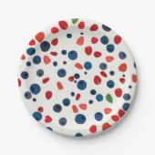 夏のプレートの好み ペーパープレート (正面)