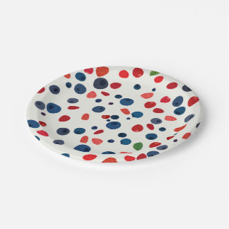 夏のプレートの好み ペーパープレート