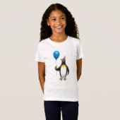 夏のプールパーティーのお誕生日おめでとう Tシャツ (正面フル)