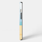 夏のベドリントンテリア iPhoneケース (左側面)
