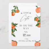 夏のベビーシャワー招待状 招待状 (正面/裏面)