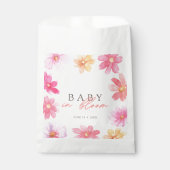 夏のベビー鮮やか開花フローラ野草 フェイバーバッグ (正面)