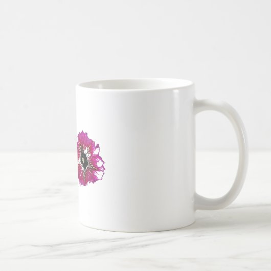 夏のペチュニア コーヒーマグカップ (右)