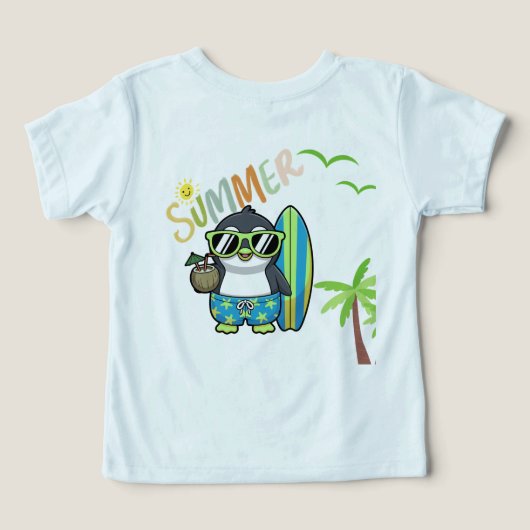 夏のペンギン (デザイン裏面)