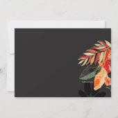 夏のホットパーティー 招待状 (裏面)