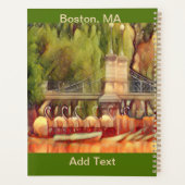 夏のボストンスワンボーツ プランナー手帳 (裏面)