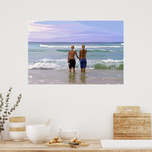 夏のボーッ ポスター (キッチン)