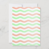 夏のポップシクルアイスクリームの誕生日の招待状 招待状 (裏面)