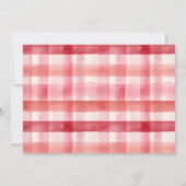 夏のポップシクルアイスクリーム誕生日パーティー 招待状 (裏面)