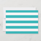 夏のポップシクル キッズ バースデー フォト サンキューカード (裏面)