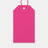 夏のポッモダンシクルアイスクリームベビーシャワー ギフトタグ (裏面)