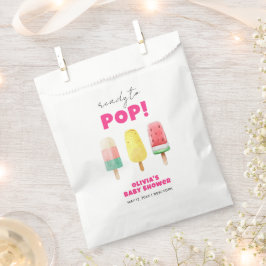 夏のポッモダンシクルアイスクリームベビーシャワー フェイバーバッグ