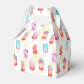 夏のポプシクル模様 フェイバーボックス (正面サイド)