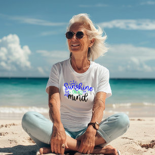 夏のマインドセット「太陽の光が私の心に」 Tシャツ