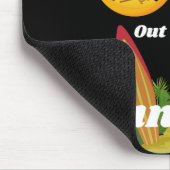 夏のマウスパッドのために学校を出る マウスパッド (コーナー)