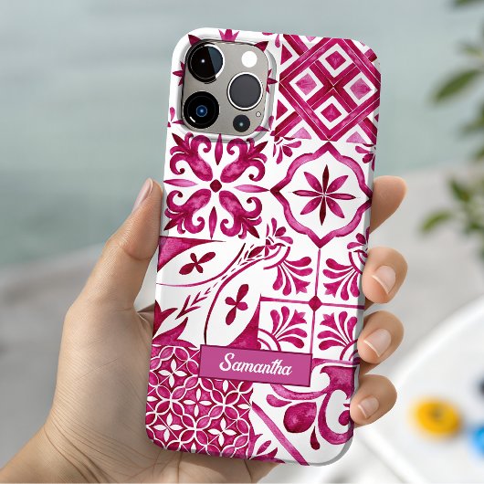 夏のマジョリカ赤シチリア地中海風 Case-Mate iPhoneケース