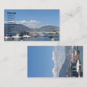 夏のマリーナ 名刺 (正面/裏面)