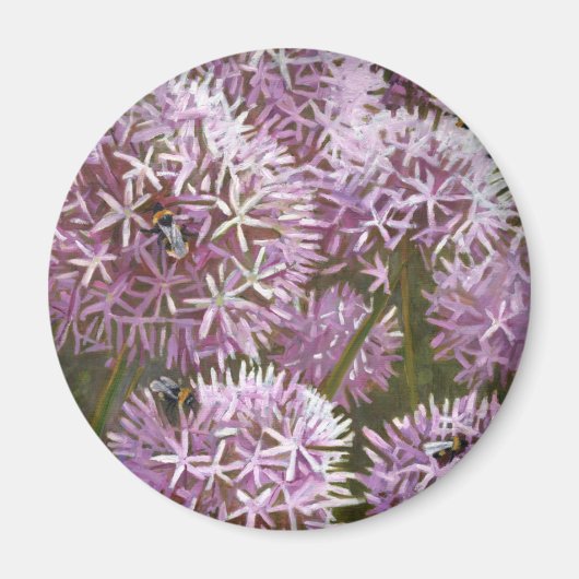 夏のミツバチ2014 マグネット (正面)