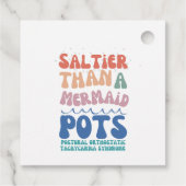 夏のメッセージカード フェイバータグ (裏面)