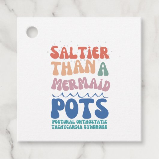 夏のメッセージカード フェイバータグ (正面)