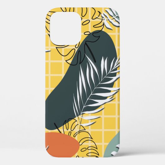 夏のメンフィスは縫い目のない模様で、抽象芸術は Case-Mate iPhoneケース (裏面)