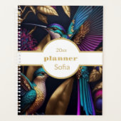 夏のモダンフローラ熱帯 プランナー手帳 (正面)