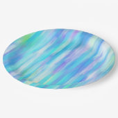 夏のモダン抽象芸術 ペーパープレート (アングル)